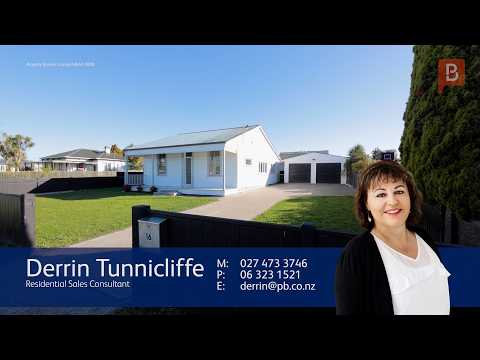 16 Queen Street, Feilding, Manawatu, 3 chambres, 1 salles de bain, House