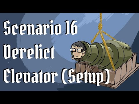 006A - Frosthaven Insane Difficulty (+3) Solo 4 Characters, Scenario 16, Derelict Elevator (Setup)