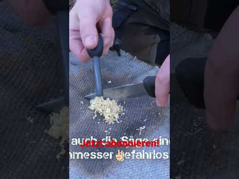 How to use a fire steel correctly #shorts #firesteel #bushcraft #survival #7vswild #outdoor