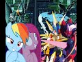 Mugen Rainbow Factory Dash Pinkamena VS Omega Zero Copy X
