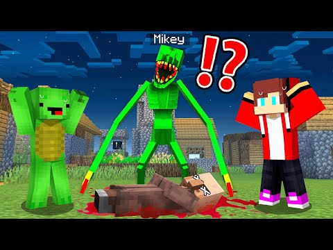 Mikey's Shocking Transformation in Minecraft