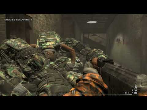 Rainbow Six: Vegas 2 | Terrorist Hunt | Kill House | Realistic | Lone Wolf | AK-47 (No Damage)