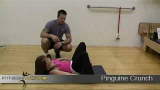 Penguin Crunch Workout