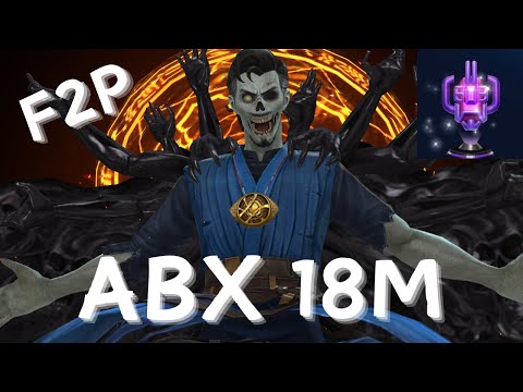 Blast Villain ABX 18M / Zombie Strange / Mighty Rage / silence / F2P/ Marvel Future Fight