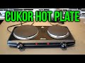 CUKOR Portable Electric Hot Plate Review 1800W Double Burner