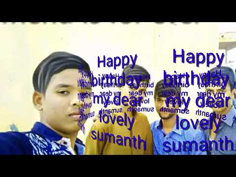 Sumanth birthday special