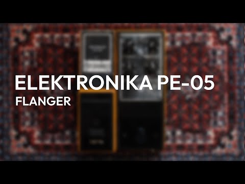 Elektronika PE-05 | Soviet Flanger Guitar Pedal (Serviced) | USSR image 4