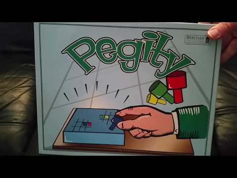 Pegity board game from 2006