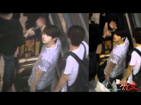 110918 BEAST Yoseob @ Incheon Airport to Spain