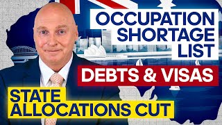 Australian Immigration News 18th October. Shortage Occupation List Updates. State Allocations Cut?