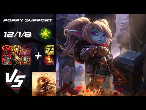SUPPORT Poppy vs Leona - NA Challenger Patch 25.18