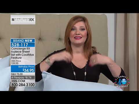 HSN | Concierge Collection Bedding Celebration 07 17 2017   12 PM