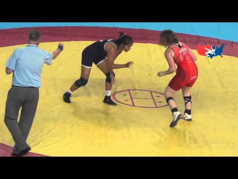 Cadet World W - Yacarias (MEX) tech. fall LaFrancis (USA), 70 kg