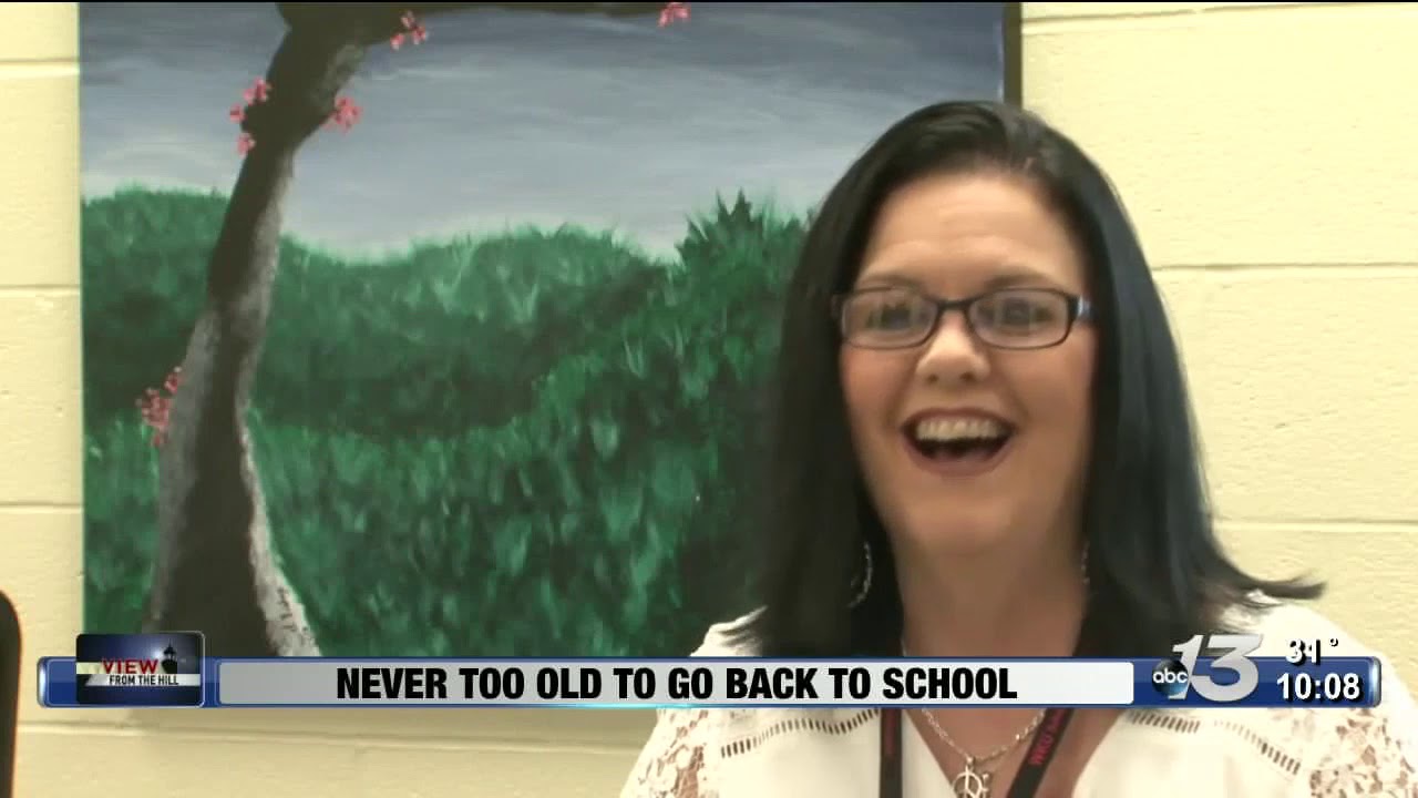 View from the Hill - 51-year-old student teacher finishing degree Video Preview