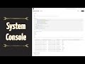 Exploring The System Console In ERPNext Frappe