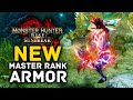 Monster Hunter Rise Sunbreak - NEW Master Rank Armor Sets!