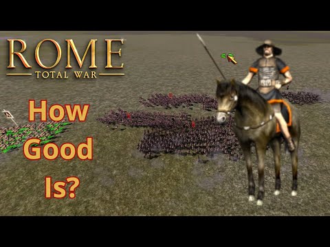 How Good Are Light Lancers on VH Difficulty in OG Rome: Total War?