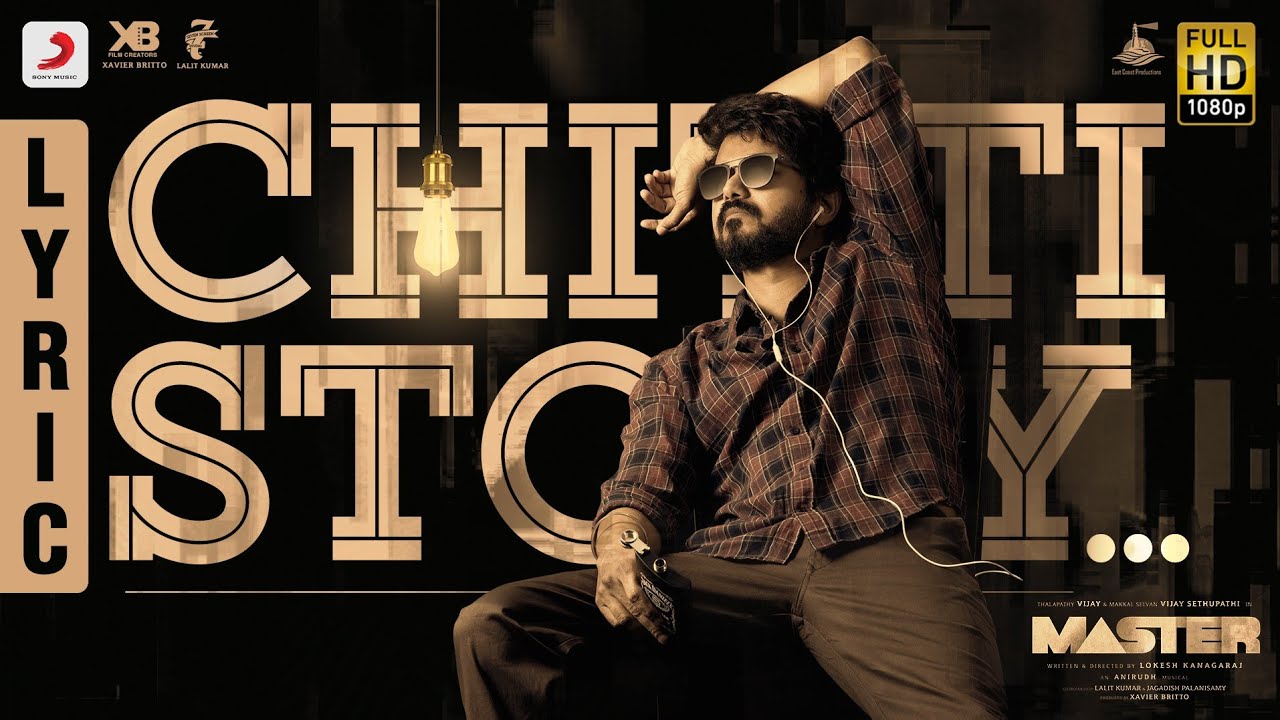 Chitti Story Lyrics Master Movie Poster