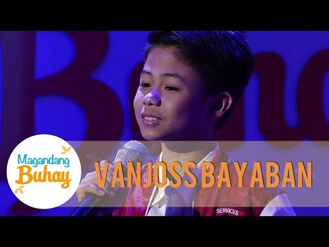 Vanjoss Bayaban sings My Love Will See You Through | Magandang Buhay