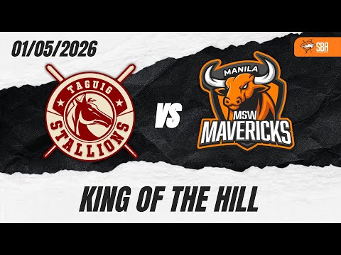 LIVE: TAGUIG STALLIONS vs. MANILA MSW MAVERICKS | SBA SEASON 2 | January 5, 2026