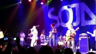 SOJA ft. Gentleman "I Tried" Live @ The Filmore, San Francisco CA 3/8/2012