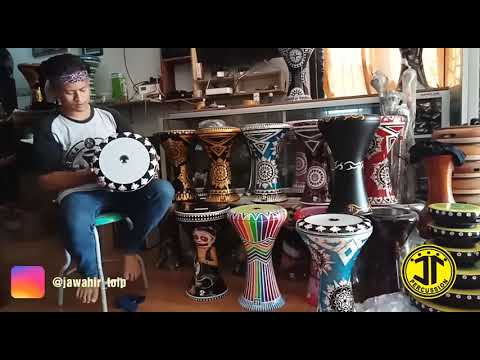 Darbuka sombaty JT 9 in, skin head/ mika emin percussion klasik,