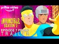 Invincible Season 2 | EPISODE 7 PROMO TRAILER | invincible season 2 episode 7 trailer