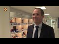Na bijna drie jaar bouwen en testen is de nieuwe babymelkpoederfabriek van Danone-Nutricia in Hap...