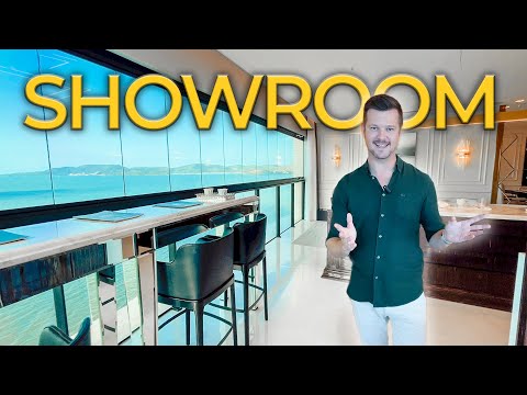Apartamento no Ed. Cartier CNA Residence em Meia Praia em Itapema - vídeo