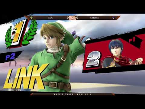 Rise 2018 Wave 2 Pools - ABC (Link) vs Karoma (Lucas)