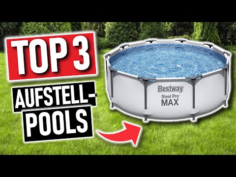 Die besten AUFSTELLPOOLS Vergleich 2026 | Top 3 Garten Aufstellpools 2026