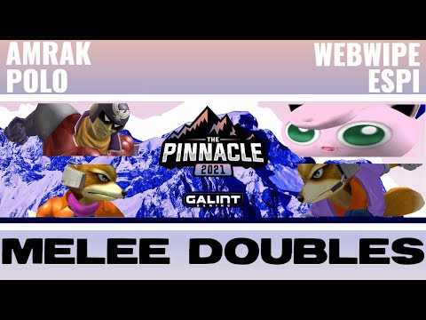 Amrak & Polo (Fox/Falcon) vs Webwipe & Espi (Jigglypuff/Fox) - Pinnacle 2021 Melee Doubles Winners T