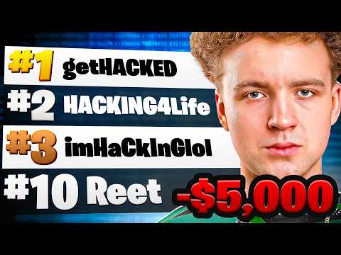 HACKERS Ruined My Tournament WIN... (-$5000)