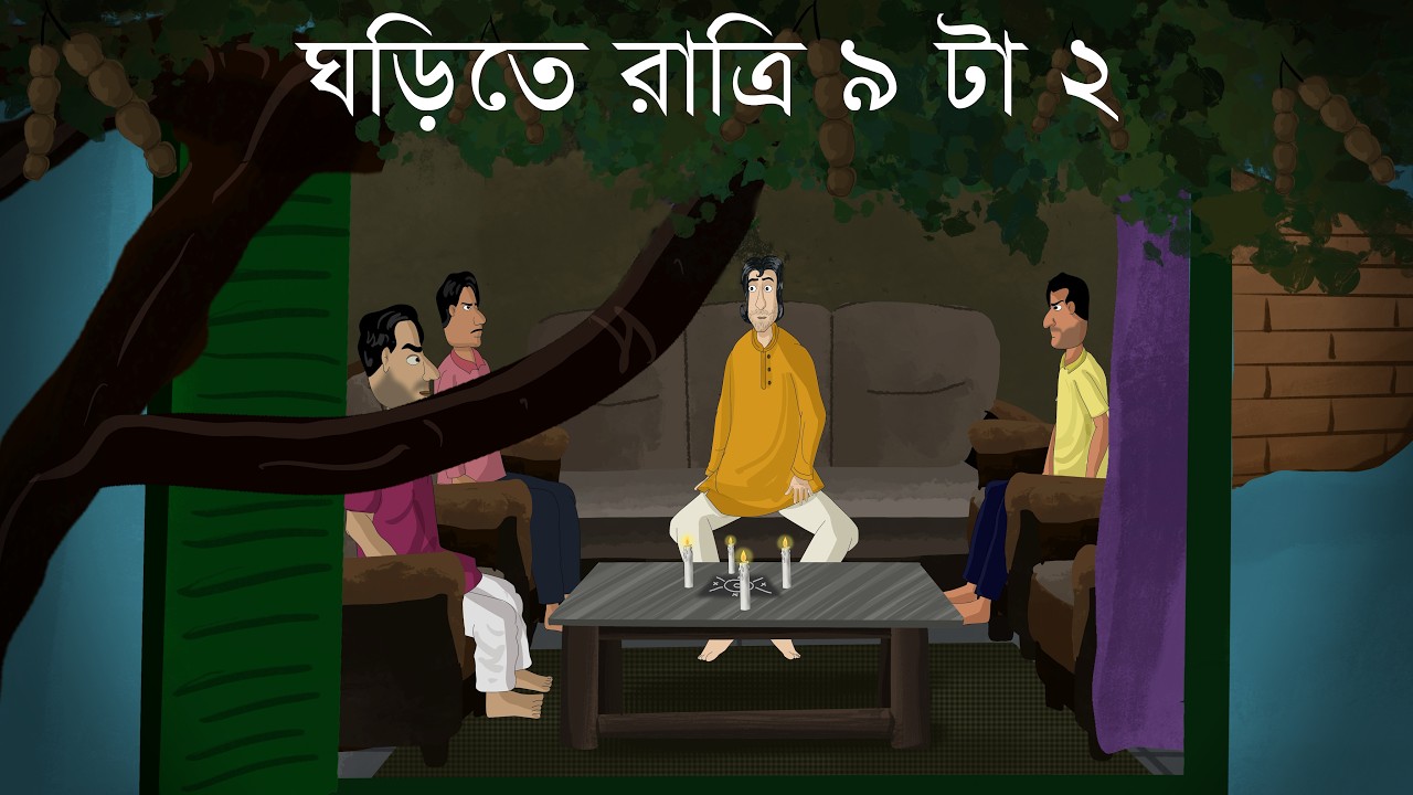 Ghorite Ratri 9 Ta - Part 2 | The Reunion After Years | Jagat Babu Returns | The Haunted Tree | JAS