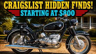15 Classic Motorcycles for Sale on Craigslist (Hidden Gems Across the U.S.)