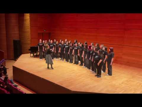 AN IRISH BLESSING dirigent Jasmina Belichanska hor pri SUGS gimnazija Nikola Karev ... SSA