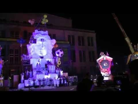 1000 Jahrfeier Leipzig "die Löwen laufen" das Finale auf dem Augustusplatz Theater Titanick