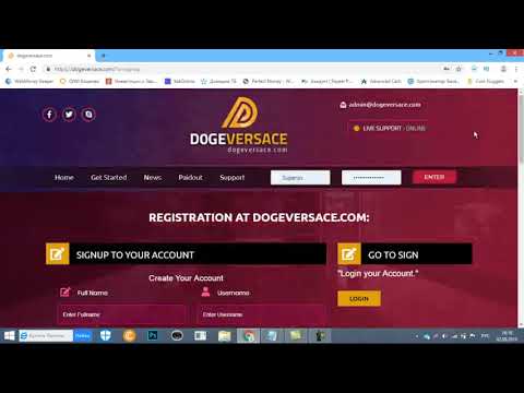 Как заработать криптовалюту на автомате с dogeversace