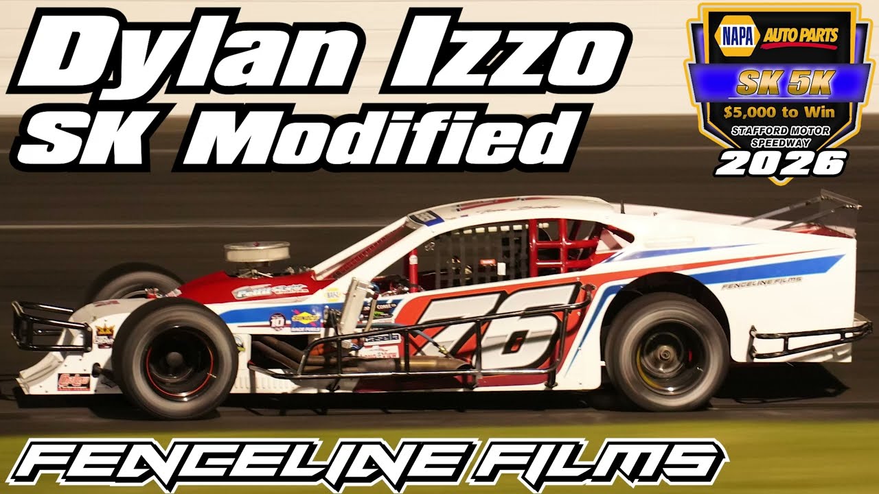 Dylan Izzo SK Modified Stafford Speedway Napa Auto Parts SK 5K 2026