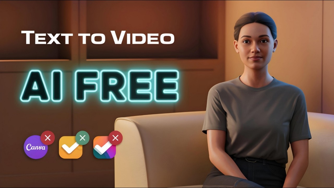 FREE AI Text To Video Generator | Faster Than Invideo AI and Pictory Ai Tools