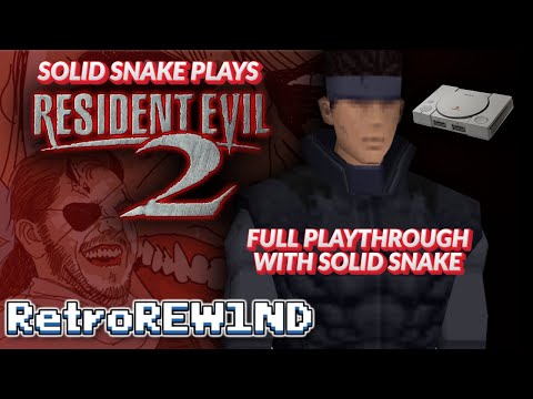 Deep Fake Solid Snake Plays Resident Evil 2