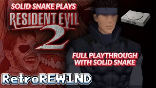 Deep Fake Solid Snake Plays Resident Evil 2