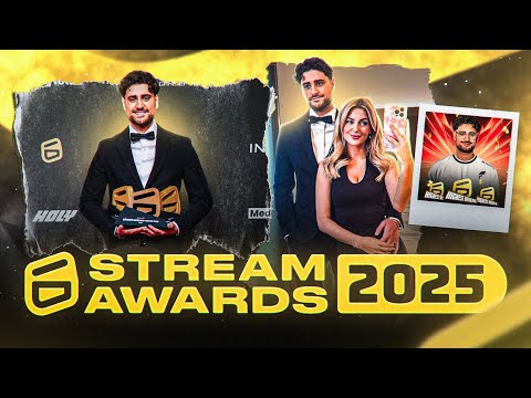 ICH GEWINNE 3 POKALE BEI DEN STREAM AWARDS 2025!🏆🟣
