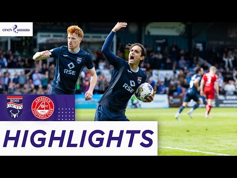FC Ross County Dingwall 2-2 FC Aberdeen