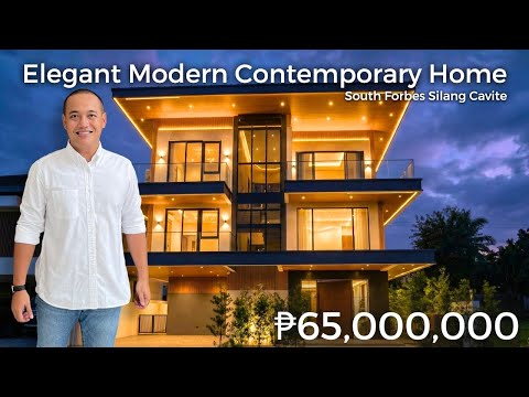 Hausbesichtigung 410 | Elegantes, modernes Haus zum Verkauf in South Forbes, Silang, Cavite