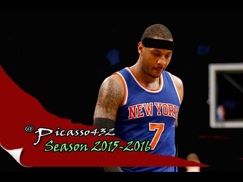 Carmelo Anthony Highlights vs Nets [22Pts,6Ast,7Reb] - (2016 02 19)