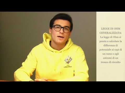 GRANDEZZE ELETTRICHE: LEGGE DI OHM GENERALIZZATA