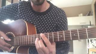 Heuss l’enfoiré Vald - L’addition cover tuto guitare