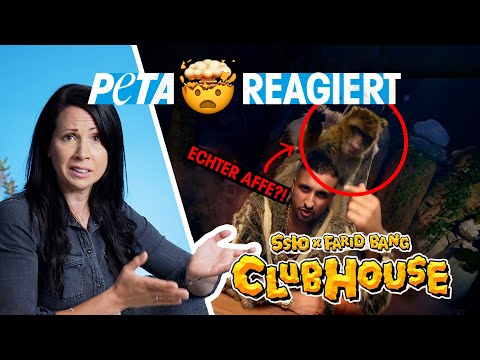 Tier-Expertin reagiert auf SSIO x Farid Bang *CLUBHOUSE* | PETA reagiert