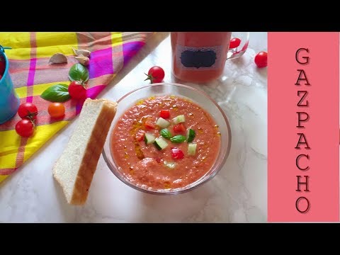 Fresh Recipe of Gazpacho | Gaspacho | حساء جازباتشو